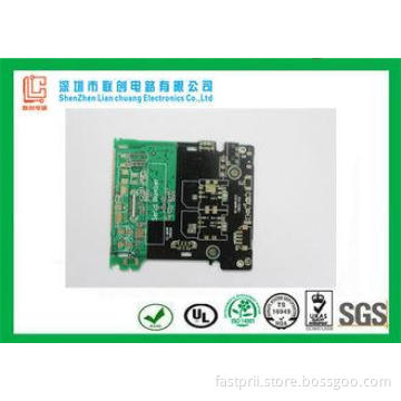 UL Green and black soldermask 8 layer pcb 2.0mm  Immersion